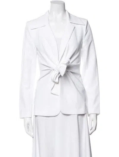 Pre-owned L'academie Blazer In White