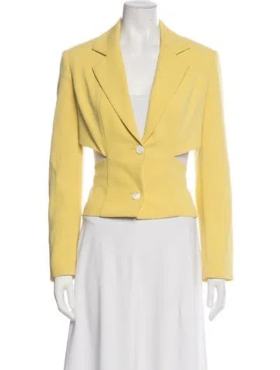 Pre-owned L'academie Blazer In Yellow