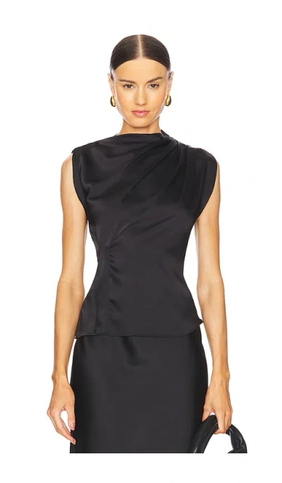 L'academie By Marianna Adira Top In Black