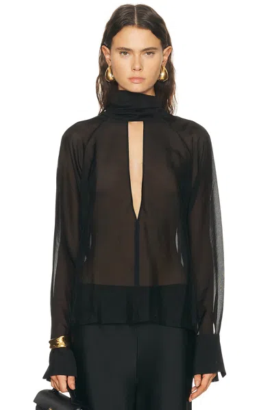 L'academie By Marianna Aiden Top In Black