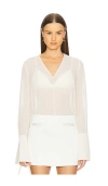 L'academie By Marianna Alina Blouse In Beige