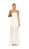 L'academie By Marianna Amiens Gown In White