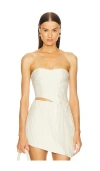 L'academie By Marianna Amiens Top In Ivory