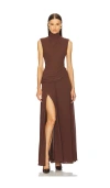 L'academie By Marianna Amouage Gown In Brown