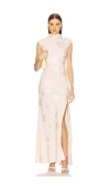 L'academie By Marianna Avalon Maxi Dress In Blush