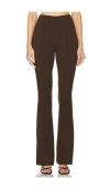 L'academie By Marianna Benigna Trouser In Brown