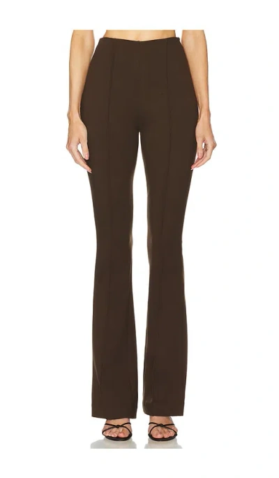 L'academie By Marianna Benigna Trouser In Brown