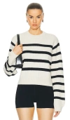 L'ACADEMIE BY MARIANNA BRIAL STRIPED SWEATER