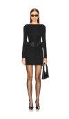 L'academie By Marianna Dinara Mini Dress In Black