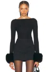 L'academie By Marianna Dinara Top In Black