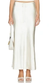 L'academie By Marianna Etienne Midi Skirt In Ivory