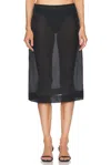 L'academie By Marianna Gabin Midi Skirt In Black