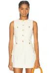 L'academie By Marianna Giverny Top In Beige
