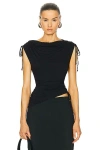 L'academie By Marianna Greava Top In Black