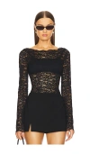 L'academie By Marianna Hollis Top In Black
