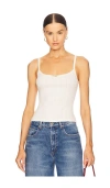 L'academie By Marianna Iyana Tank Top In White