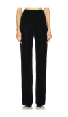 L'academie By Marianna Jovie Velvet Pant In Black