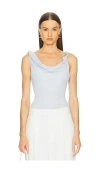 L'academie By Marianna Kirina Top In Baby Blue