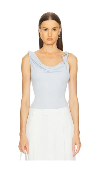 L'academie By Marianna Kirina Top In Baby Blue