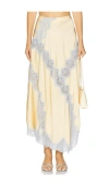 L'academie By Marianna Lay Midi Skirt In Neutral