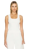 L'academie By Marianna Lilian Tank Top In Ivory