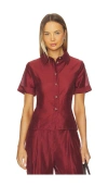 L'academie By Marianna Liya Top In Red