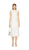 L'academie By Marianna Lucie Midi Dress In Ivory