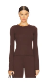 L'academie By Marianna Maradona Knit Top In Brown