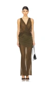 L'academie Kleid Marin In Green