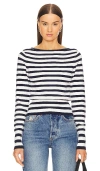 L'ACADEMIE BY MARIANNA MARISOLE STRIPED SWEATER