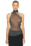 L'academie By Marianna Mei Top In Gray