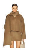 L'academie By Marianna Milly Wool Jacket In Æ©„æ¦„ç»¿