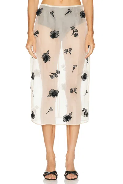 L'ACADEMIE BY MARIANNA MINAH MIDI SKIRT