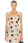 L'academie By Marianna Minah Top In White