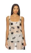 L'academie By Marianna Minah Top In White