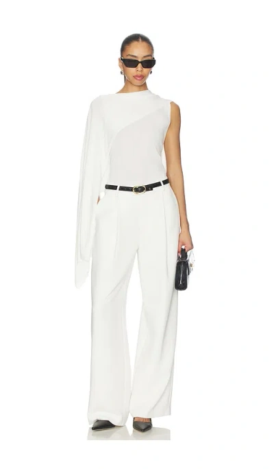 L'academie By Marianna Nasim Knit Cape Top In Multi