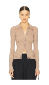 L'academie By Marianna Olivie Cardigan In 灰褐色