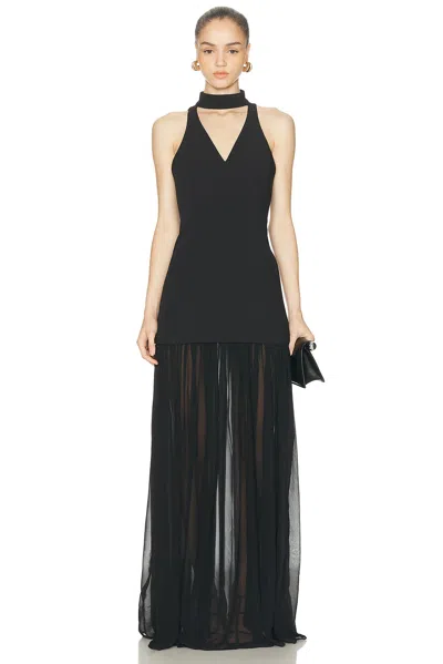 L'academie Serin Gown In Black