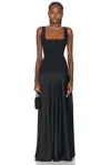 L'academie By Marianna Sidney Gown In Black