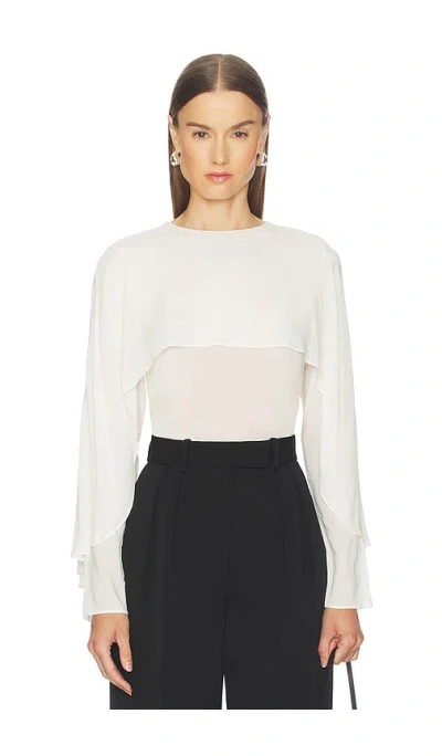L'academie By Marianna Tesh Top In White