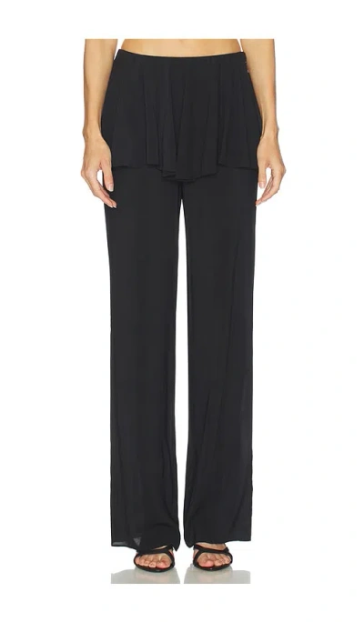 L'academie By Marianna Teshi Pant In Black