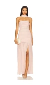 L'academie By Marianna Tia Gown In Pink