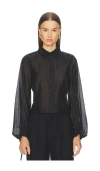 L'academie By Marianna Tya Top In Black