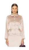 L'academie By Marianna Yuli Jacket In Neutral