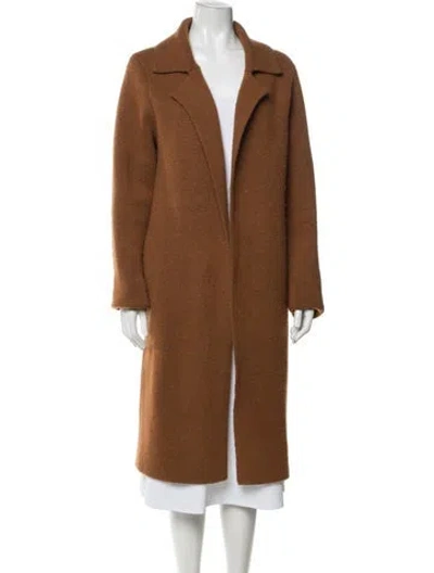 Pre-owned L'academie Coat In Brown