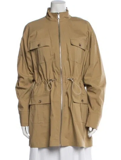 Pre-owned L'academie Coat In Neutral