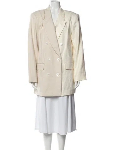 Pre-owned L'academie Coat In Neutral