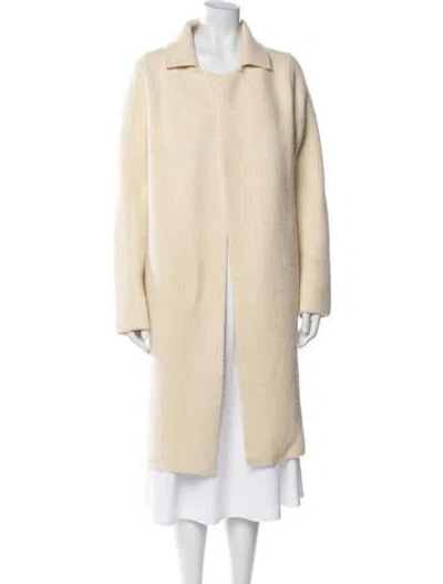 Pre-owned L'academie Coat In Neutrals