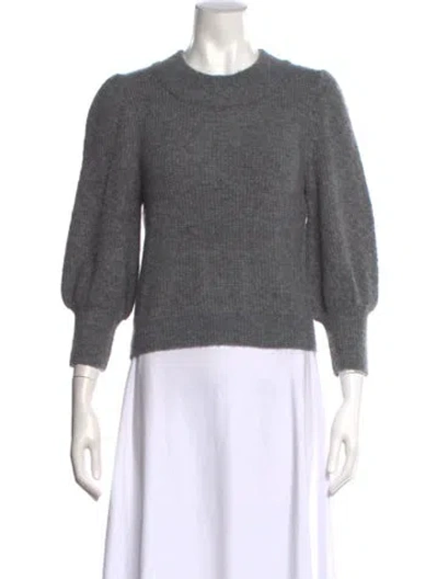 Pre-owned L'academie Crew Neck Sweater In Gray