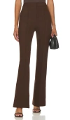 L'academie Dominga Pant In Dark Brown